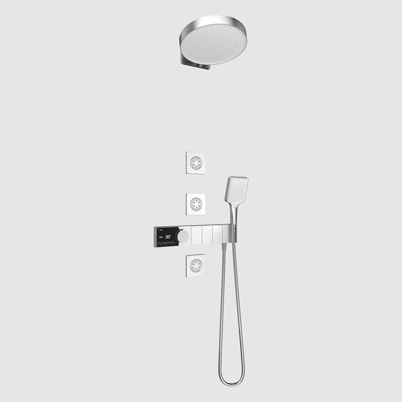 GD9532 Thermostatic shower with body jets