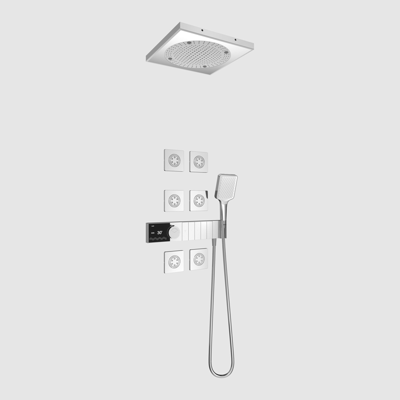 GD9552 Thermostatic shower with 2F rain shower head