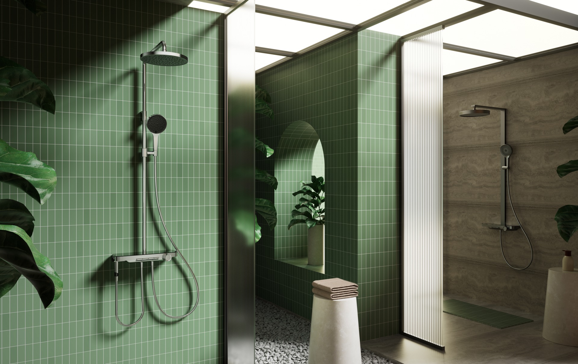 Huge Storage Showers